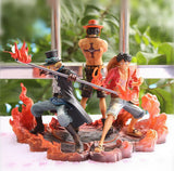 Figurine: One piece Monkey D Luffy Ace Sabo
