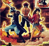 Figurine: One piece Monkey D Luffy Ace Sabo