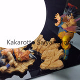 Figurine LED Dragon Ball Z :Son Goku VS Nappa ET  Yamcha