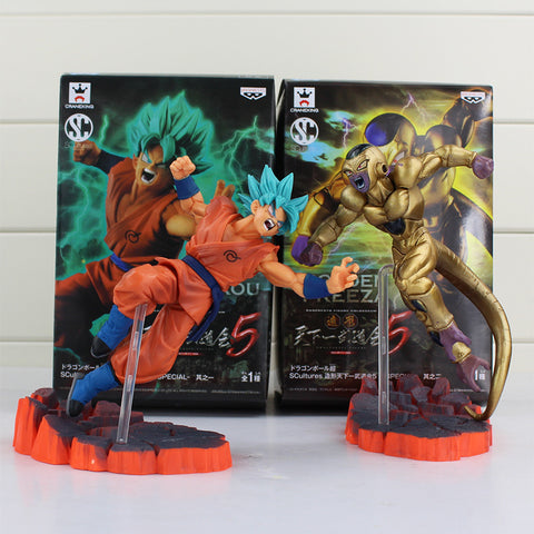 Lot de 2 Figurines Dragon Ball Super : Son Goku et golden Freezer