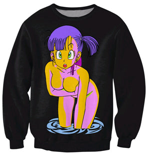Sweat sans Capuche  Dragon Ball Z : Bulma