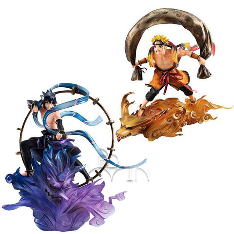 Figurine collector Naruto: Naruto uzumali et Sasuke Uchiwa