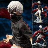 Newest Kotobukiya Limited Edition of Collectibles Gift Tokyo Ghoul Action Figure Anime Mask Ken Kaneki Melanism Model Toy 23cm