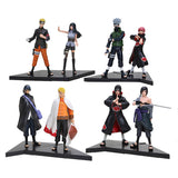 Lots de Figurines Naruto : Naruto et Hinata /Kakashi et Sasori / Sasuke et Naruto / Itachi et Sasuke