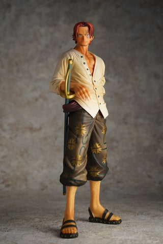 Japanese Anime Original Banpresto Craneking One Piece Master Stars Piece The Shanks PVC Figure